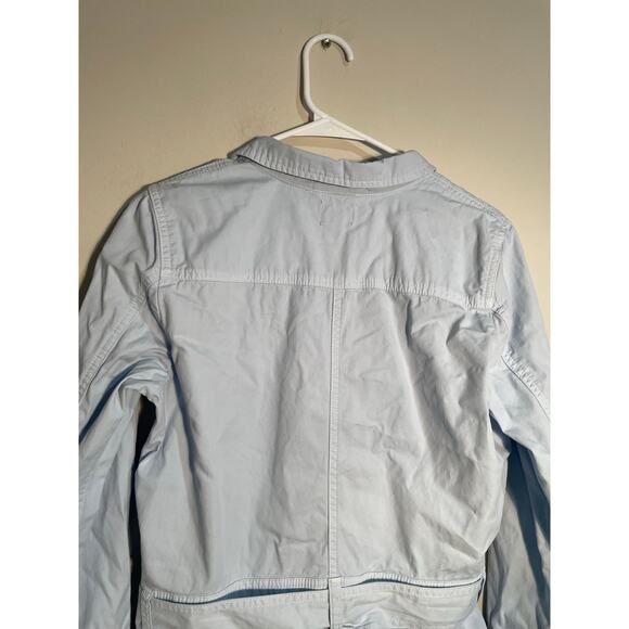 J.Crew Foundry Chino Short Coveralls in Blue Size 8 - Picture 10 of 14